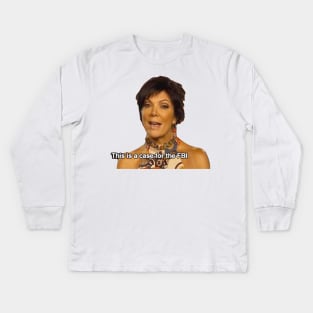 Kris Jenner Kids Long Sleeve T-Shirt